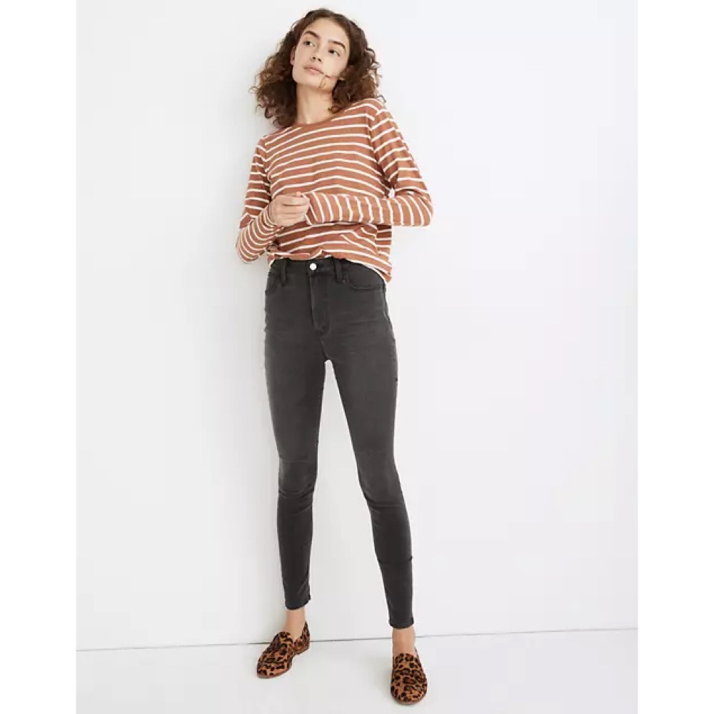 Madewell 9" Mid-Rise Roadtripper Supersoft Jeans